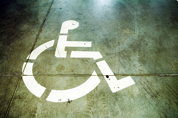 handicap sign